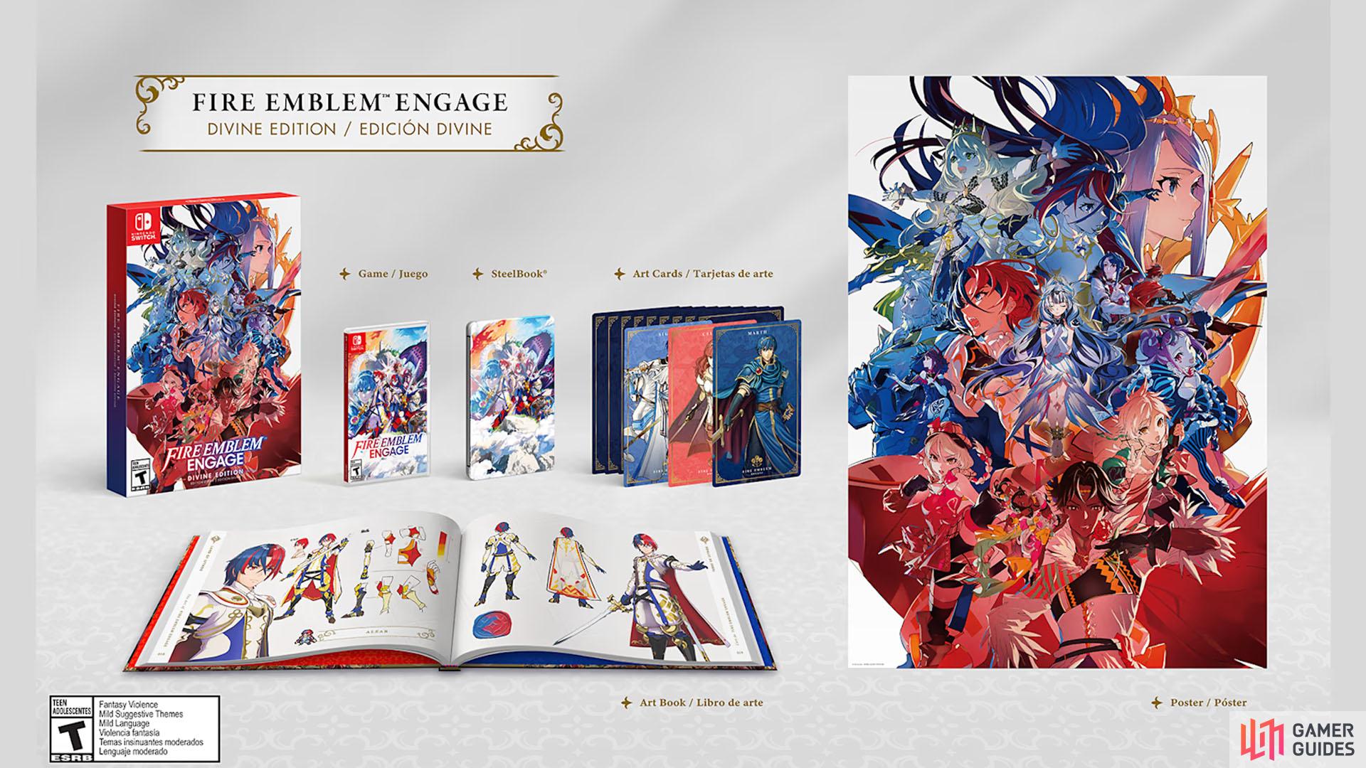 FIRE EMBLEM ENGAGE DIVINE EDITION w/ store Tarot Card